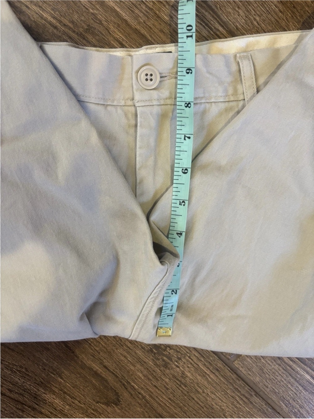 J.Crew 770 Chino Pants Mens 38x32 Khaki Straight Casual Work - Picture 6 of 7